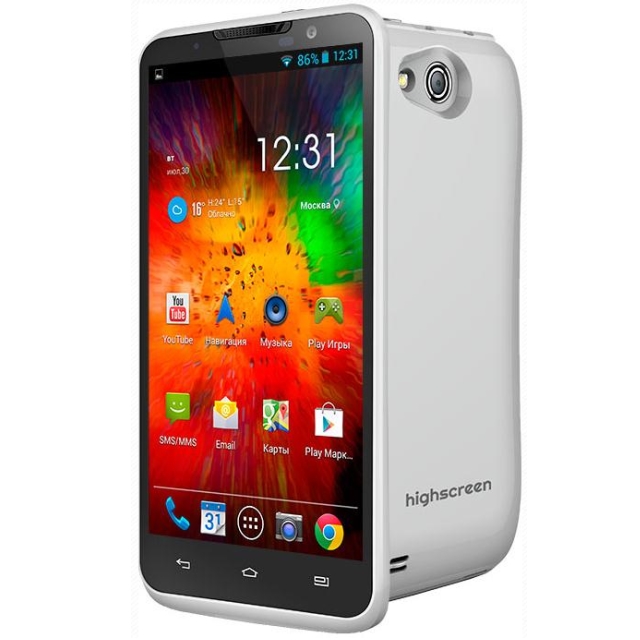 Android-смартфон Highscreen Alpha R с 5-дюймовым FullHD-дисплеем и четырехъядерным процессором