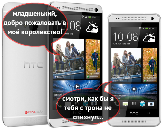 HTC One Mini: младший брат флагманского One