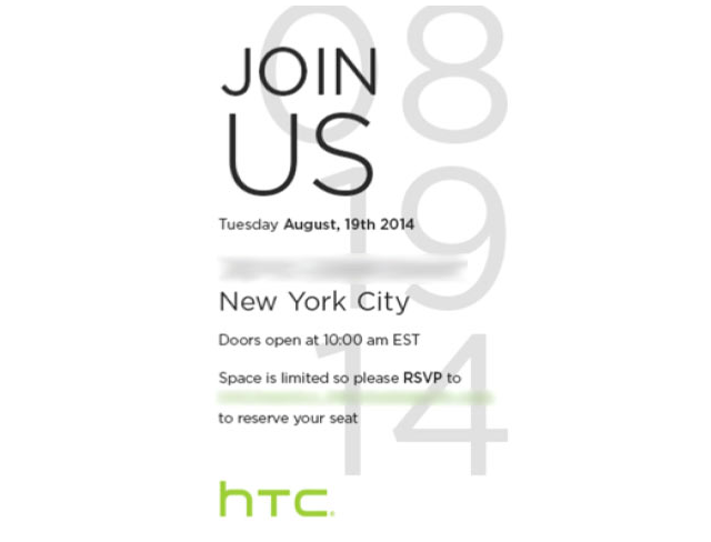 HTC One (M8) на Windows Phone 8.1 покажут 19 августа