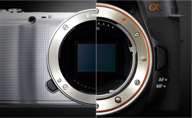Будущая беззеркалка Sony NEX-9 возможно будет совместима с объективами A-mount