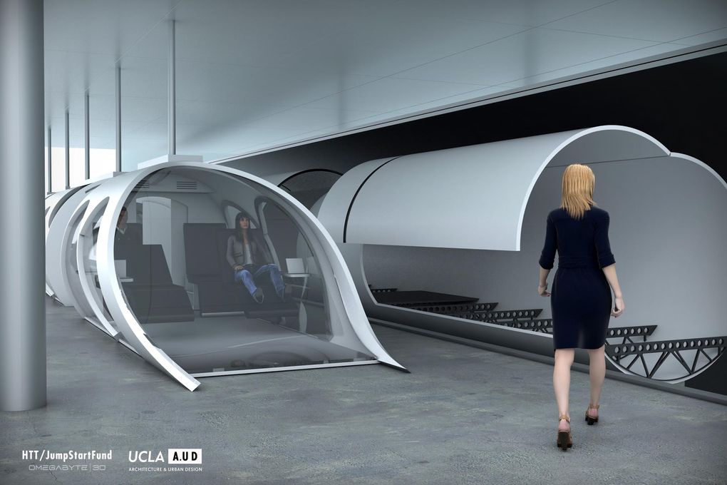 "Самолет в трубе" Hyperloop начнут тестировать уже в 2016 году-2