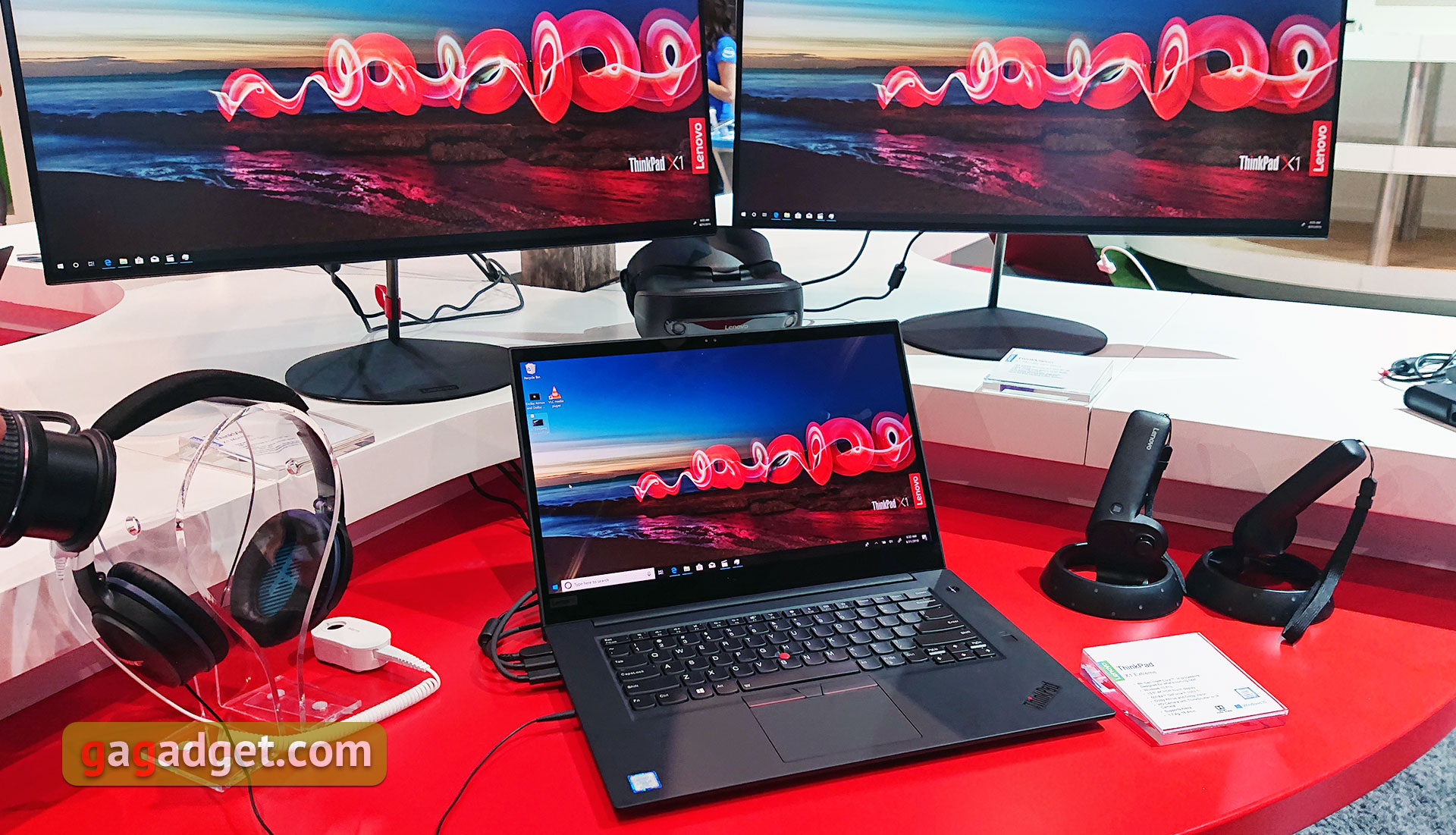 IFA 2018: мощный бизнес-ноутбук Lenovo ThinkPad X1 Extreme своими глазами