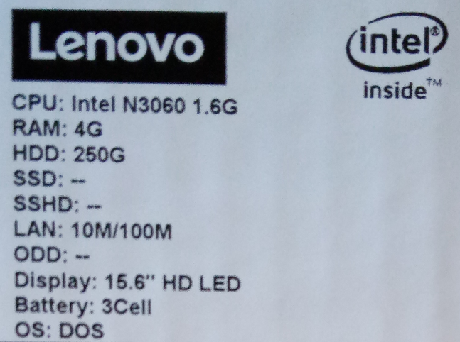 Обзор ультрабюджетного ноутбука Lenovo IdeaPad 110-15IBR (80T7004TRA)