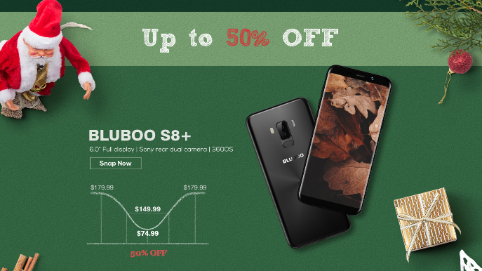 Рождественская распродажа BLUBOO: ловите 50% скидки на смартфоны-2