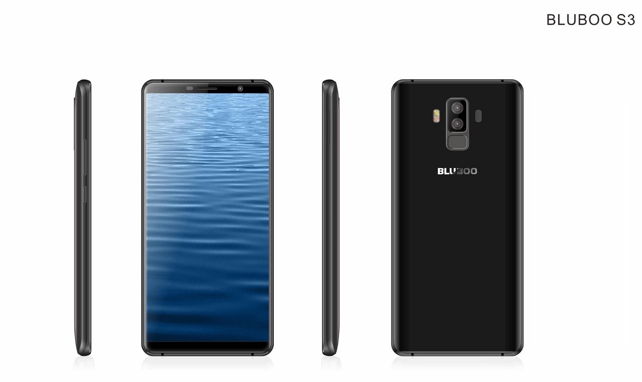 Samsung Galaxy S9 и батарея на 8300 мАч равно BLUBOO S3