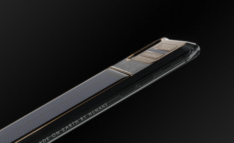 Caviar выпустила iPhone X с солнечной батареей и ценой от $4500-4