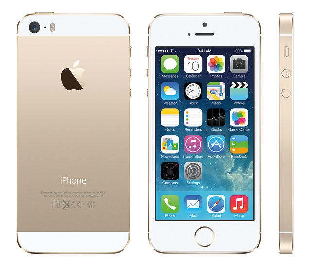 Лучший телефон для женщин: iPhone 5s золотой