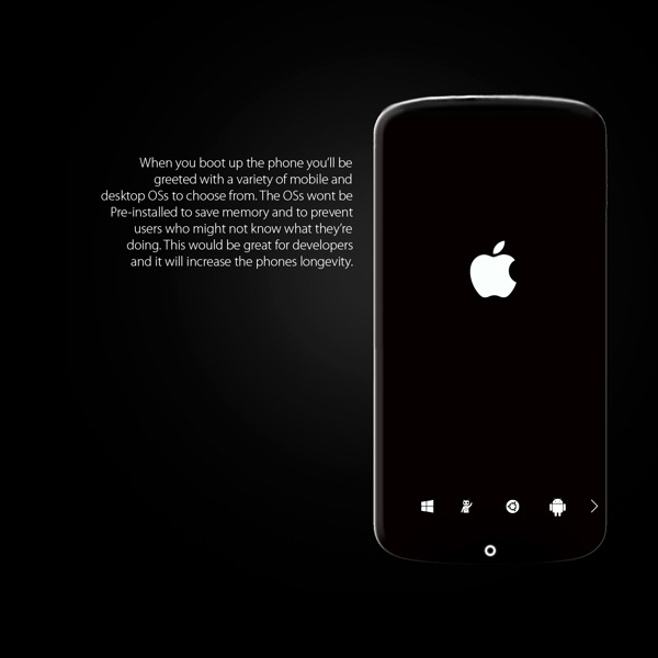 Концепт смартфона iPhone Pro для продвинутых пользователей и разработчиков-5