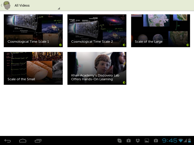 Приложения для Android-планшетов: Viewer for Khan Academy-14