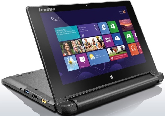Трансформируемый в режим презентации 10-дюймовый ноутбук Lenovo Flex 10
