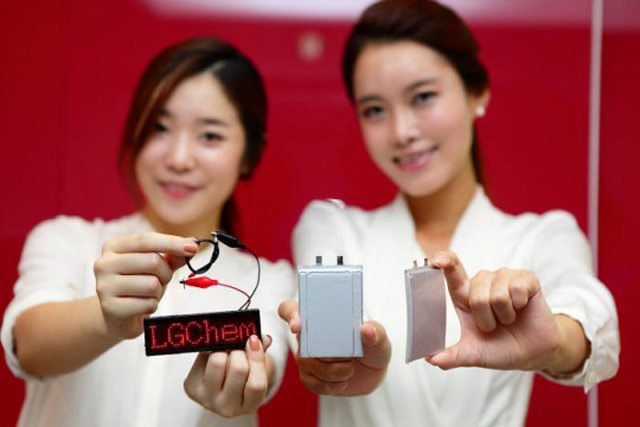 LG Chem начинает производство гибких батарей
