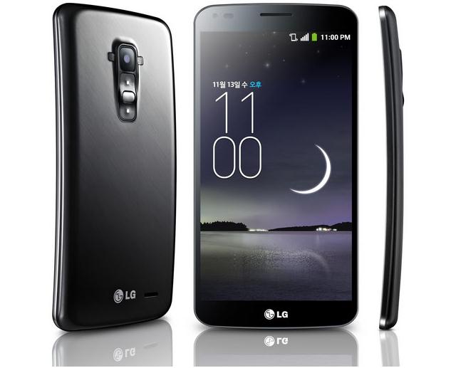 LG объявила о начале мировых продаж смартфона с изогнутым дисплеем G Flex