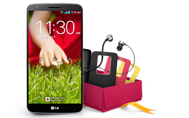 Все покупатели получат подарки, сделав предзаказ на LG G2 до 6 октября