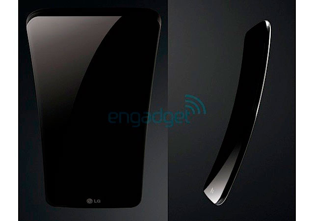 Ответ от LG не заставил себя долго ждать: смартфон с изогнутым дисплеем G Flex на подходе