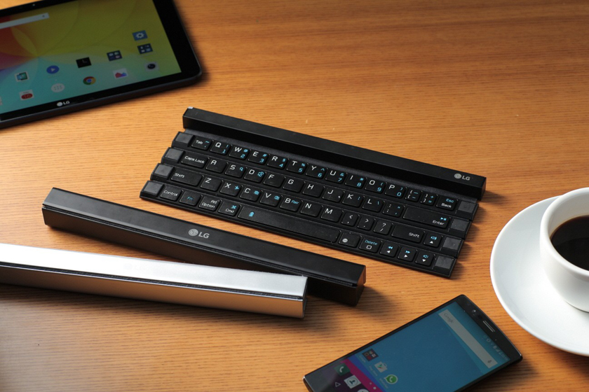 LG Rolly Keyboard: жесткая сворачивающаяся клавиатура для мобильных устройств-2
