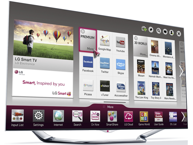 Объявлены украинские цены на телевизоры LG 2013 года