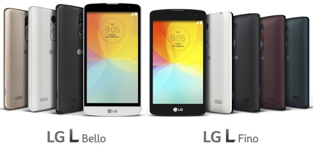 Недорогие смартфоны LG L Fino и L Bello добрались до Украины
