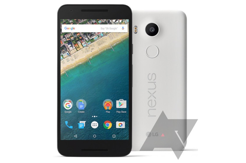 LG Nexus 5X: рендеры и детальные характеристики