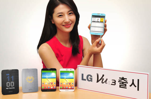 LG официально представила 5.2 дюймовый "плафон" Vu III на Snapdragon 800