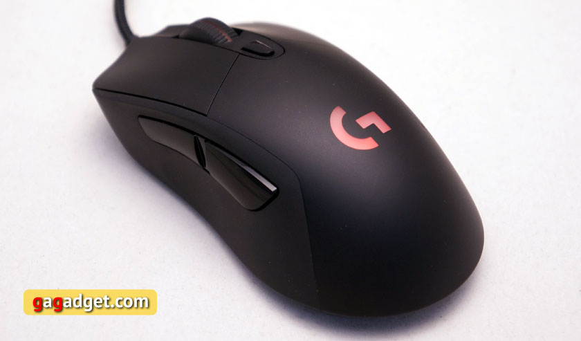 Беглый обзор игровой мышки Logitech G403 Prodigy, клавиатуры G213 и гарнитуры G231-3