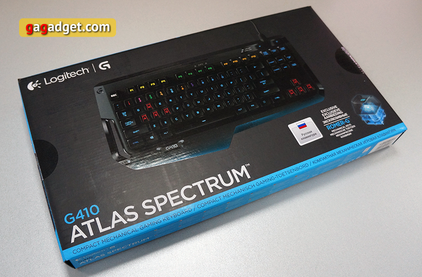 Обзор механической геймерской клавиатуры Logitech G410 Atlas Spectrum-2
