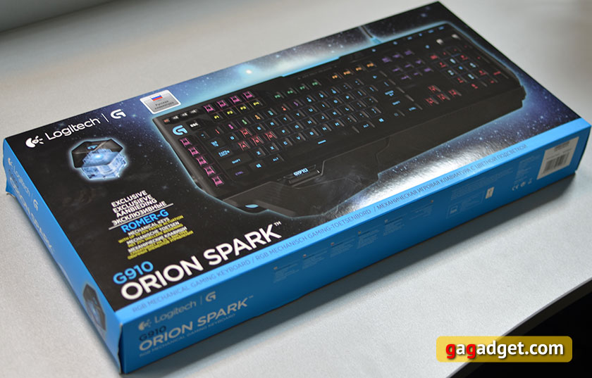 Обзор геймерской клавиатуры Logitech G910 Orion Spark-2
