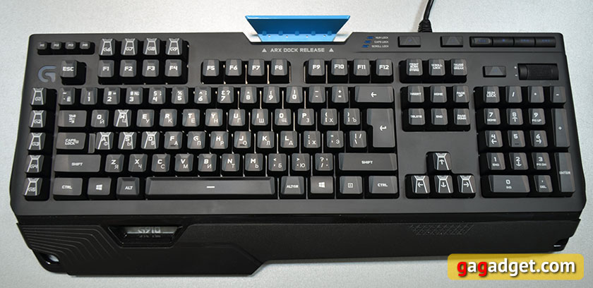 Обзор геймерской клавиатуры Logitech G910 Orion Spark-5