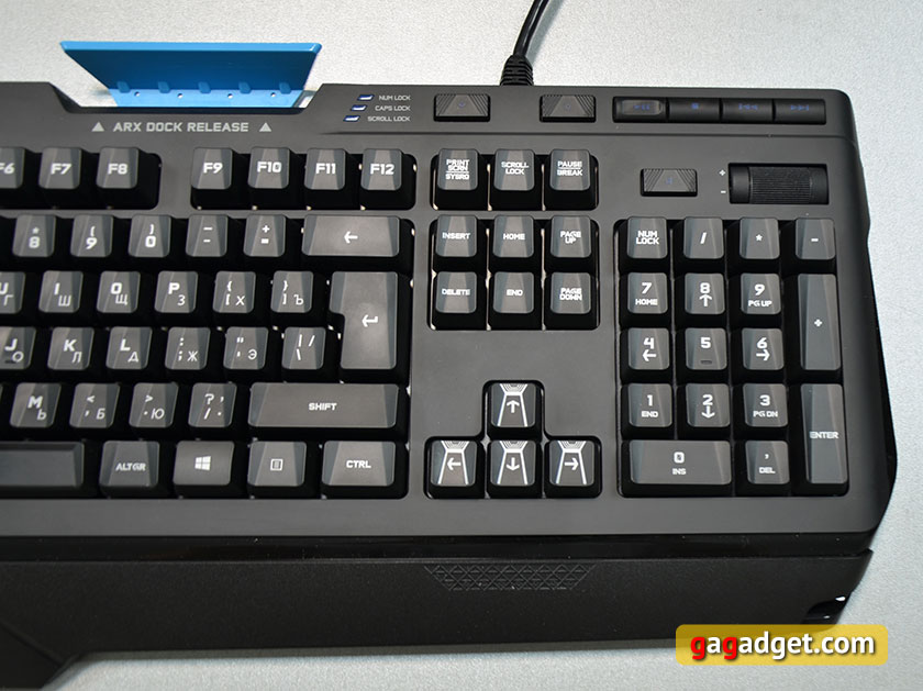 Обзор геймерской клавиатуры Logitech G910 Orion Spark-8