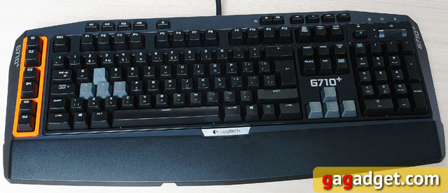 Обзор игровой клавиатуры Logitech G710+: только механика