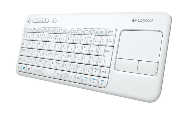 Logitech Wireless Touch Keyboard K400 теперь еще и в белом цвете