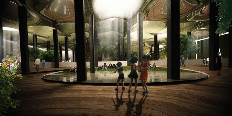 В Нью-Йорке появится первый в мире подземный парк Lowline-4