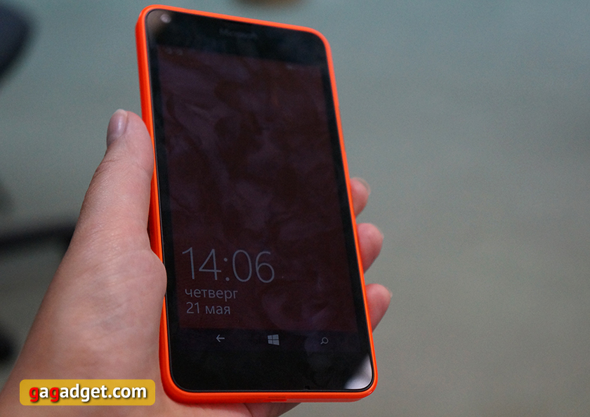 Обзор смартфона Microsoft Lumia 640 -8