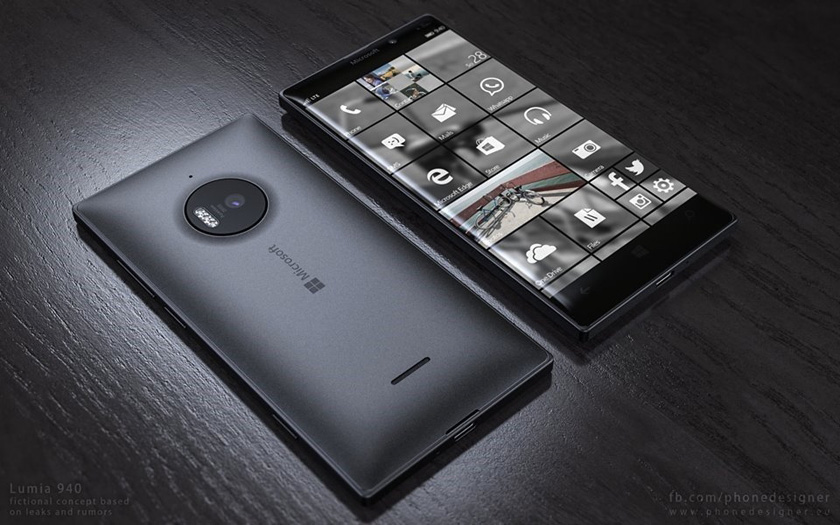 Microsoft выпустит флагманские смартфоны Lumia 950 и 950 XL в ноябре, характеристики