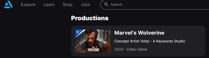 Marvel's Wolverine может выйти уже в 2024 году: в профиле концепт-художника игры удалось найти важную информацию-2