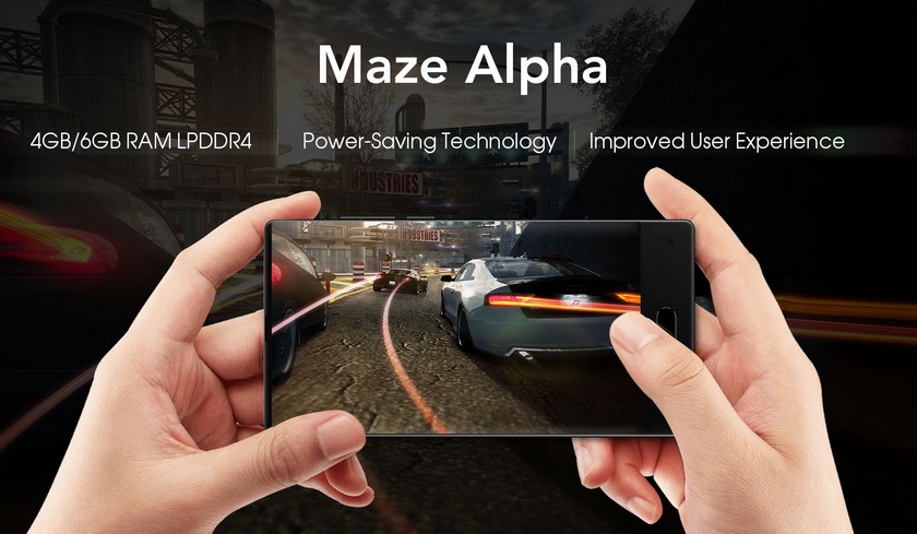 Безрамочный смартфон Maze Alpha: премьера уже скоро