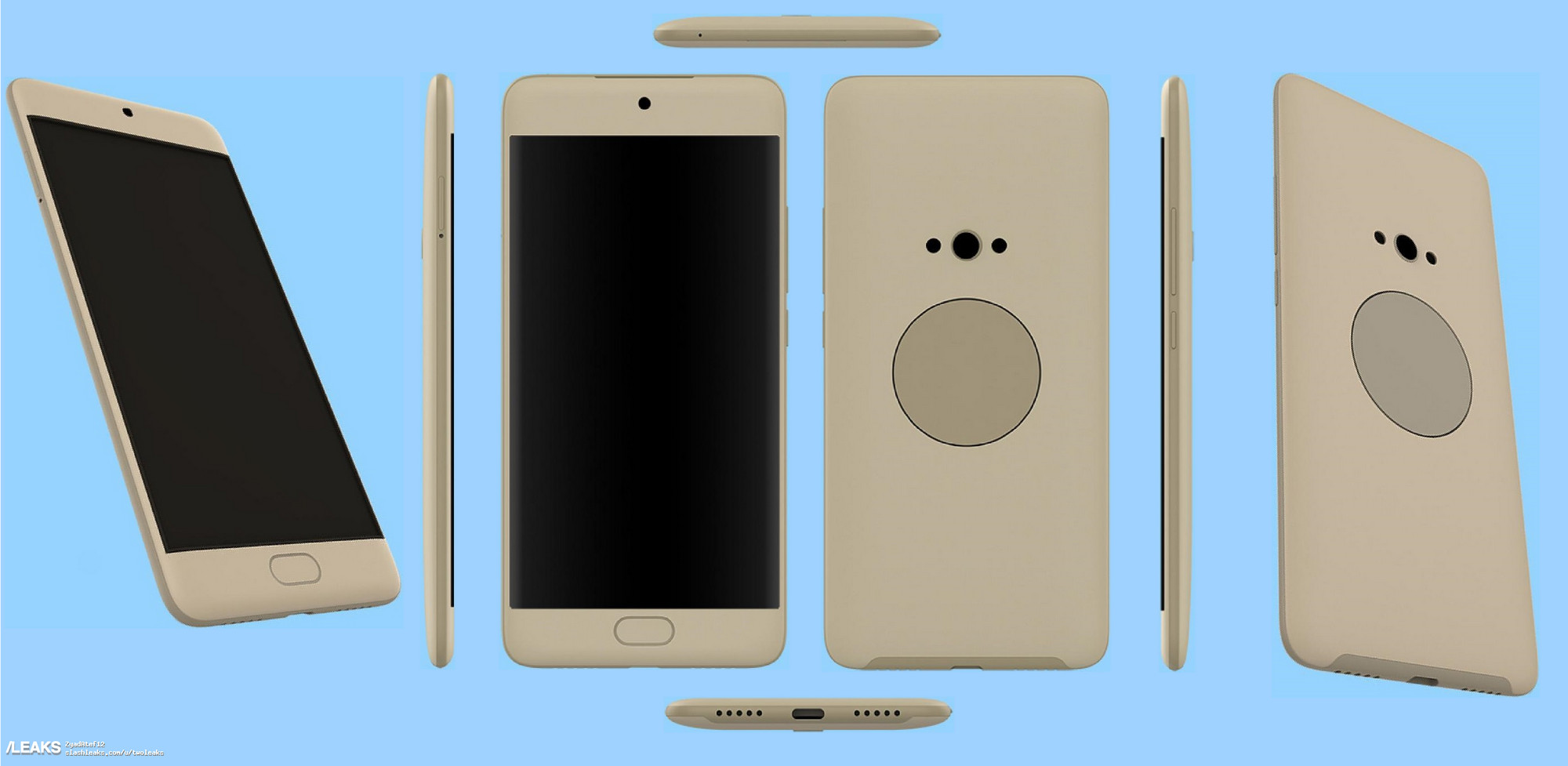 Meizu патентует еще один смартфон со вторым экраном-5