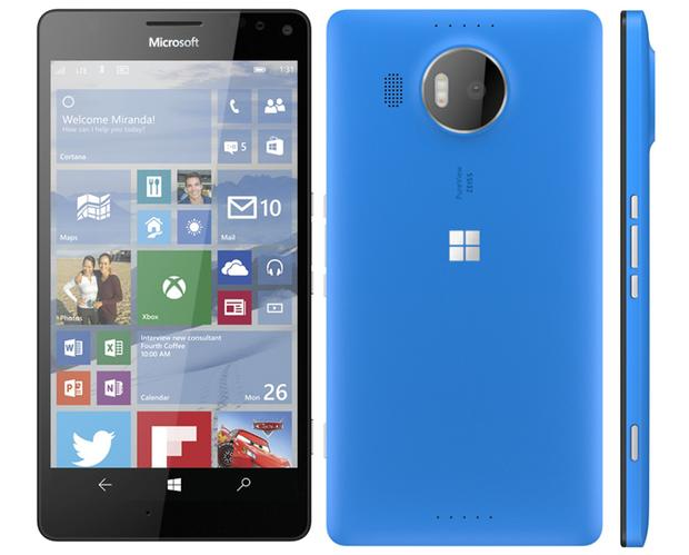 Пресс-рендеры Windows 10 флагманов Microsoft Lumia 950 XL и Lumia 950