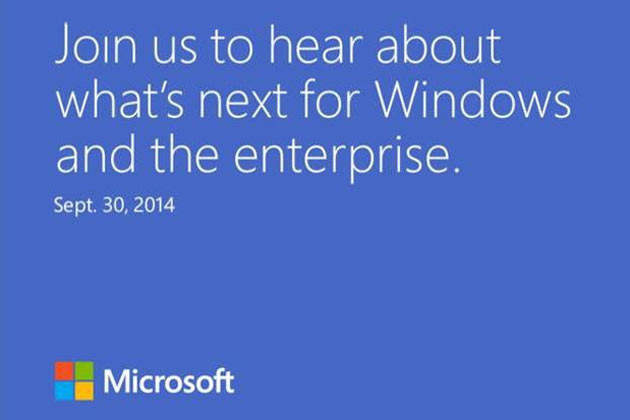 Microsoft представит Windows 9  30 сентября в Сан-Франциско