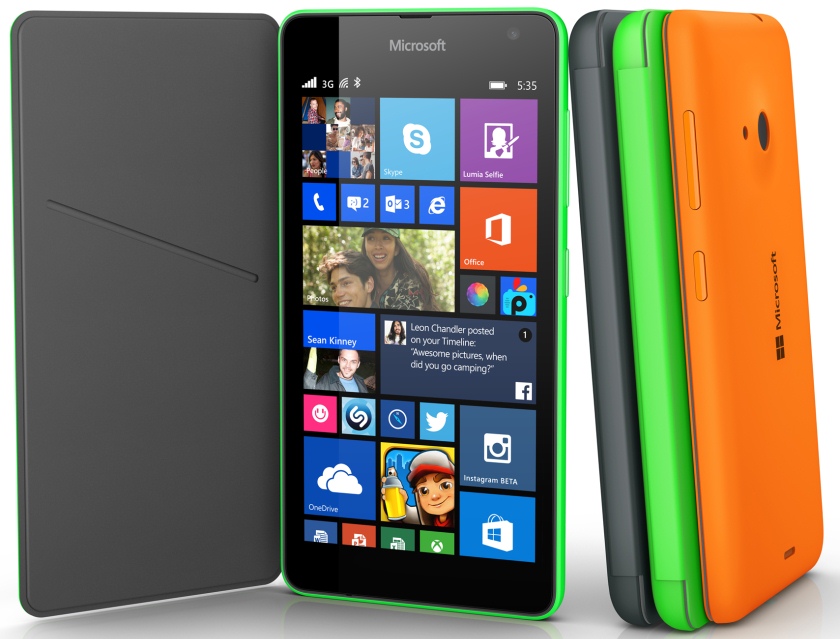 Microsoft анонсировала первый смартфон под своим брендом: Lumia 535-2