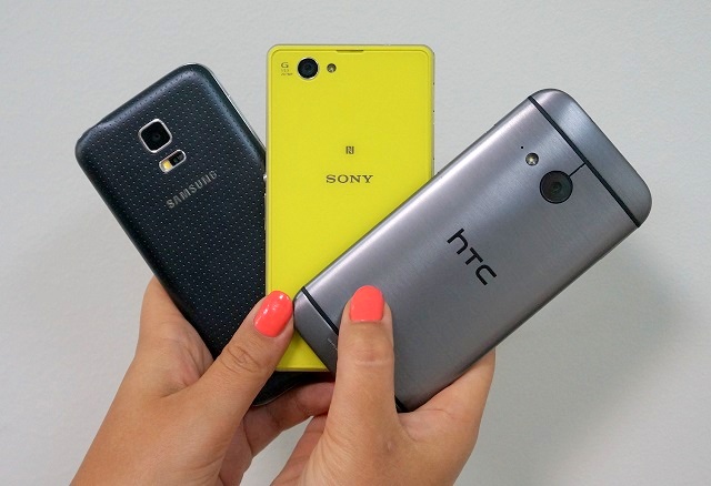 Лицом к лицу: HTC One Mini 2, Samsung Galaxy S5 Mini и Sony Xperia Z1 Compact