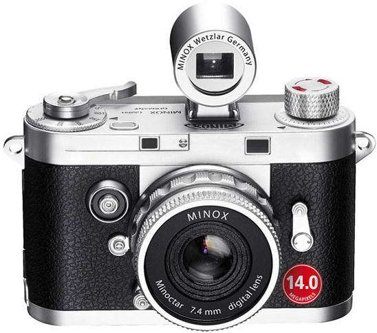 Minox DCC 14.0 - миниатюрный цифровой фотоаппарат в ретро-стиле