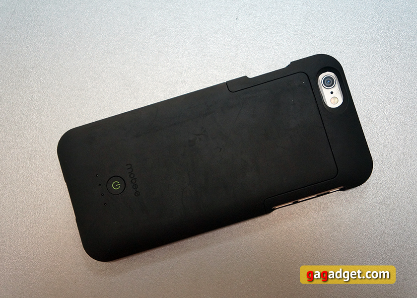 Обзор чехла-аккумулятора Mobee Magic Case 6 с беспроводной зарядкой для iPhone 6-4
