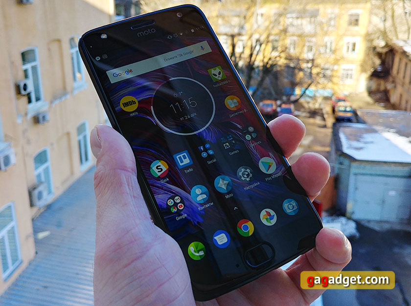 Обзор Moto X4: смартфон среднего сегмента с бонусами-20