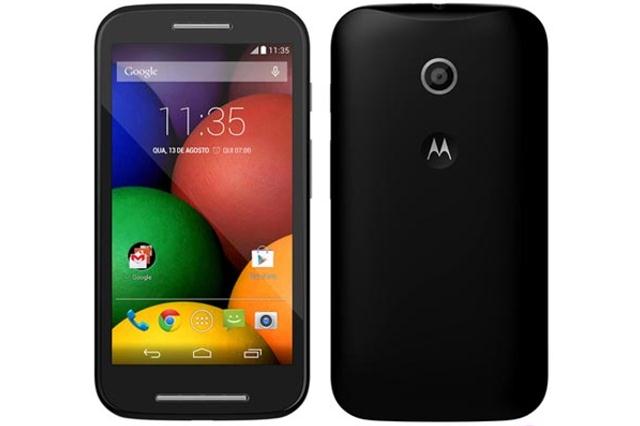 Фотографии и характеристики бюджетного смартфона Motorola Moto E