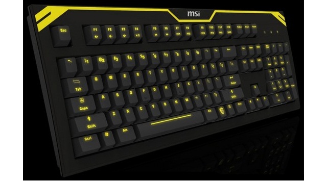 MSI GK-601: первая механическая клавиатура компании