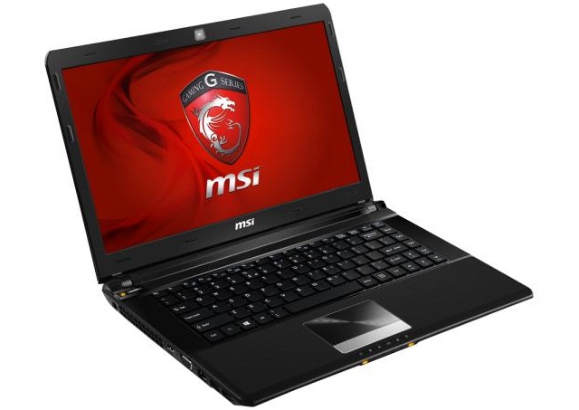 14-дюймовый игровой ноутбук MSI GE40 Dragon Eyes с процессором Intel Haswell