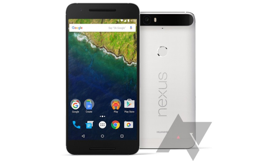 Пресс-рендеры Huawei Nexus 6P и коробок новых Nexus с финальными названиями