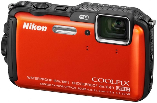 Бронированная камера Nikon Coolpix AW120 с GPS и видеозаписью в FullHD-2