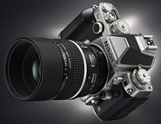 Профессиональная полноформатная зеркалка в ретро-стиле Nikon Df-2