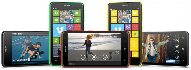 Nokia Lumia 625: 4.7" экран и LTE за 220 евро (в Европе)